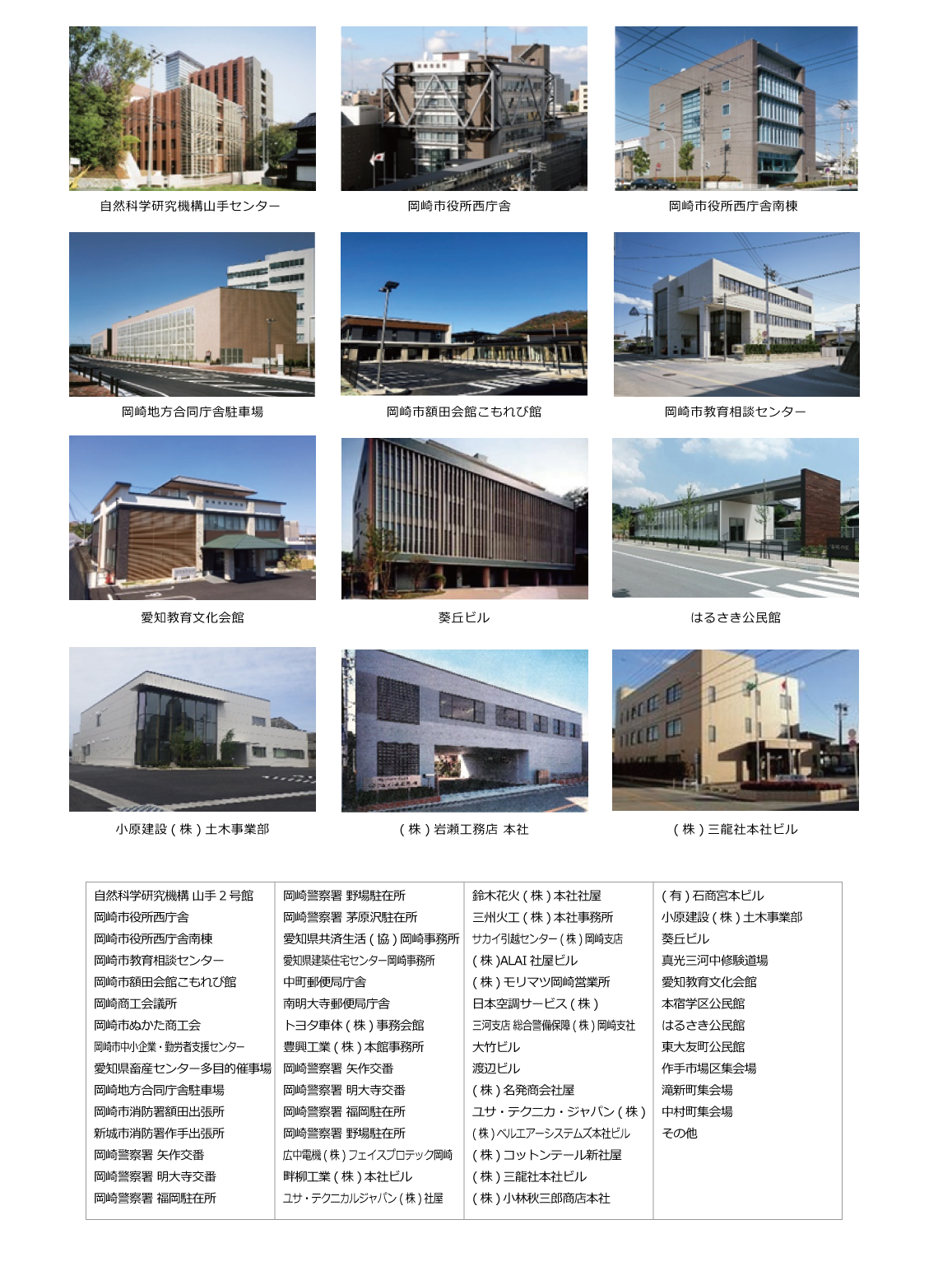 官庁・オフィス・会館の施工事例